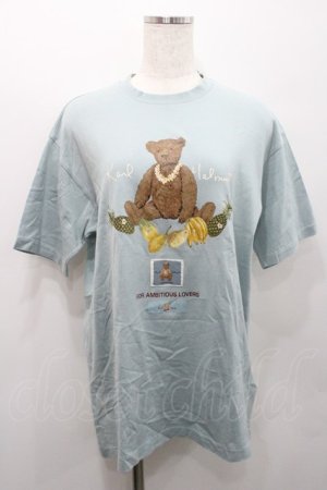 画像: Karl Helmut / フルーツ&テディベアpt半袖Tシャツ M ミント I-26-01-31-019-EL-TS-SA-ZI