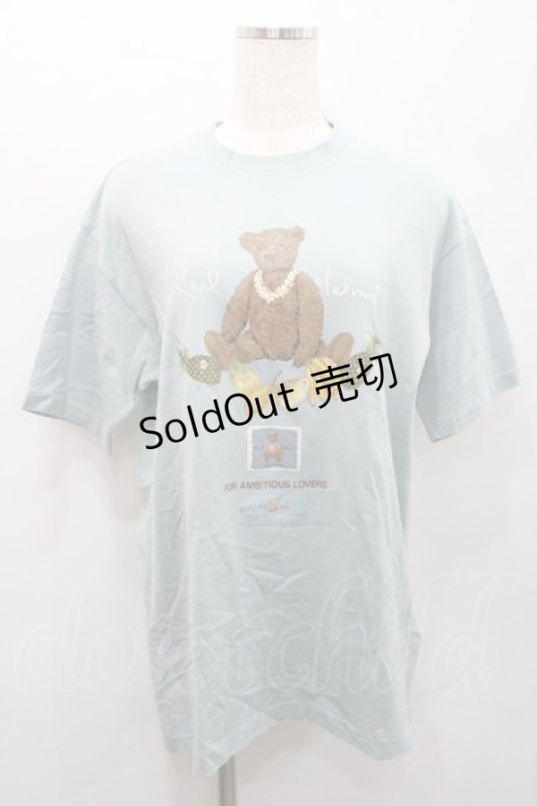 画像1: Karl Helmut / フルーツ&テディベアpt半袖Tシャツ M ミント I-26-01-31-019-EL-TS-SA-ZI (1)