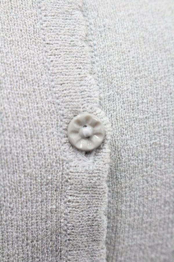 画像3: INGEBORG / 半袖シンプルニットカーディガン L ミント I-26-01-31-020-LO-TO-SA-ZI (3)