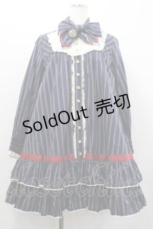 画像: Angelic Pretty / Pretty Schoolワンピース  ネイビー I-26-02-01-033-AP-OP-SA-ZI