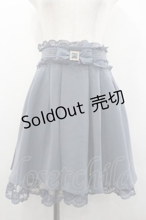 画像: Rojita / リボンベルトスカート  黒 I-26-02-01-005-LO-SK-SA-ZI