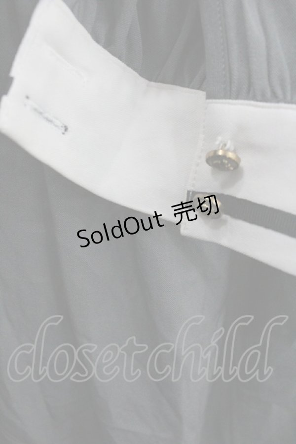 画像4: Amavel / Crown Emblem Setup風セーラーワンピース  グレーＸ白Ｘ黒 I-26-02-01-046-CA-OP-SA-ZI (4)