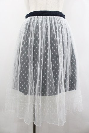 画像: Swankiss / TS fuwafuwa denim S/K  デニムＸ白 I-26-02-01-006-CA-SK-SA-ZI