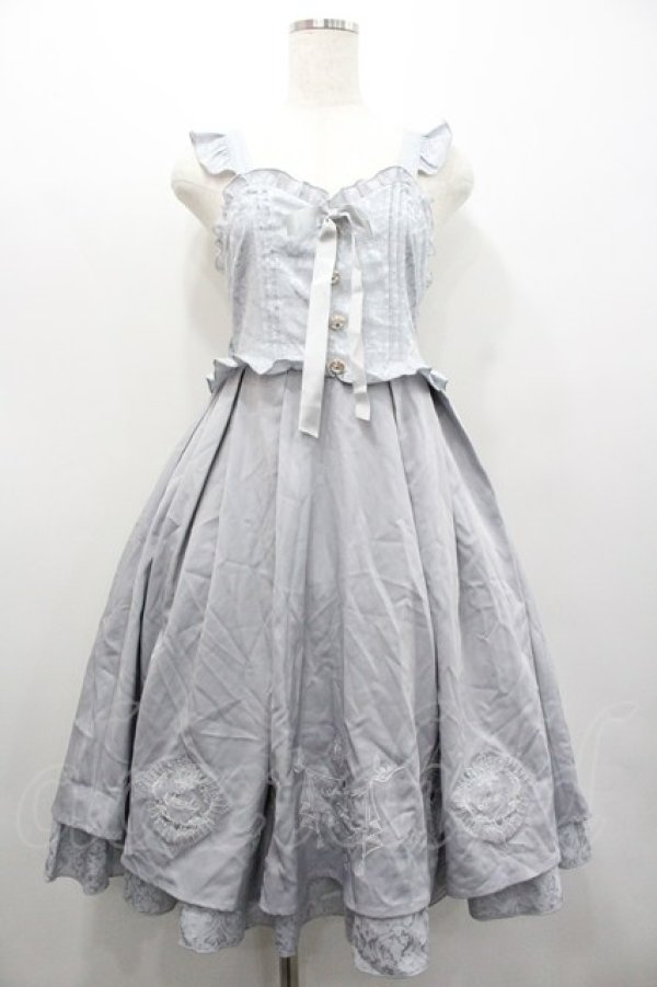 画像1: Amavel / Sacred Heart Rosaryジャンパースカート  ラベンダー I-26-02-01-056-CA-OP-SA-ZI (1)