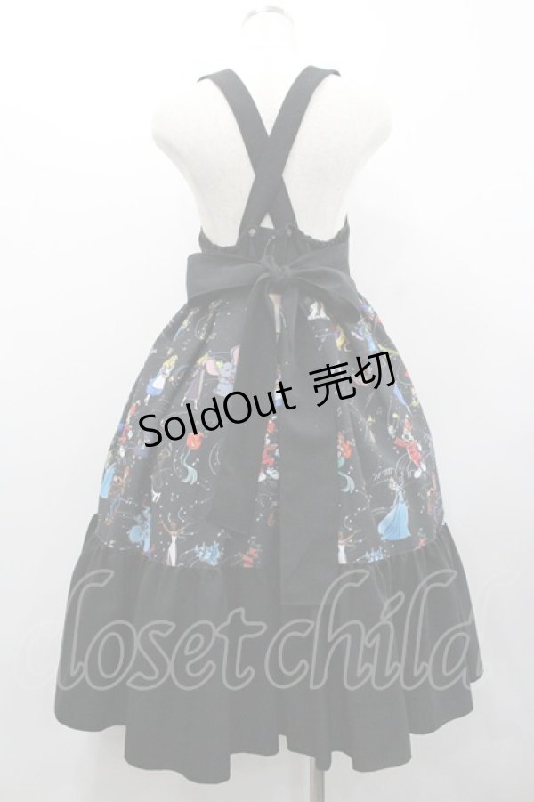 画像2: MIHO MATSUDA / Disney100 The Style collectionジャンパースカート  黒 I-26-02-01-062-GO-OP-SA-ZI (2)