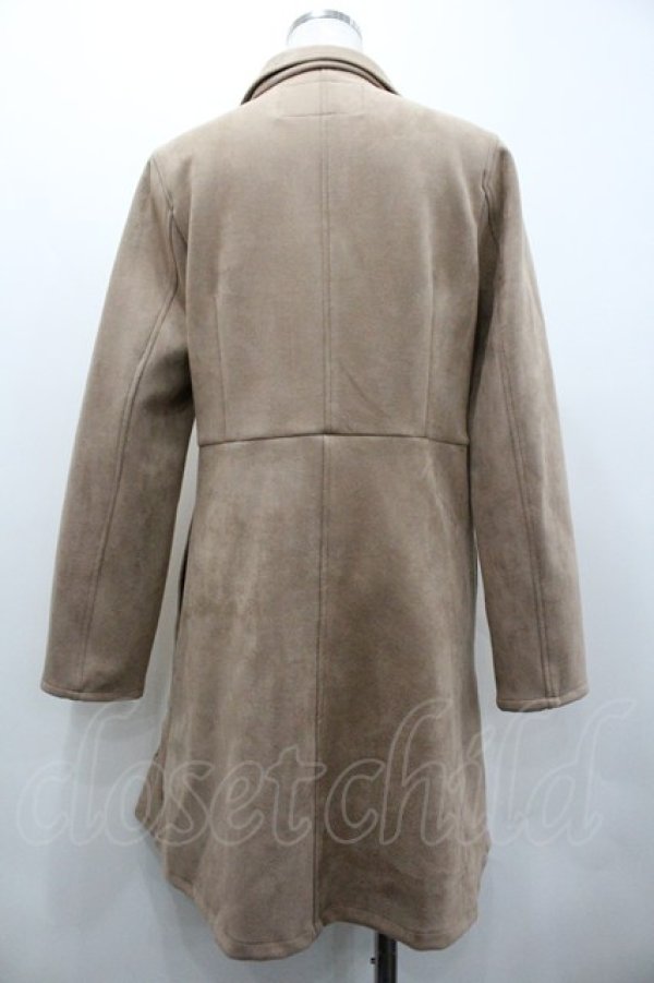 画像2: LIZ LISA / 百合刺繍コート  ベージュ I-26-02-01-067-LO-CO-SA-ZI (2)