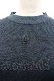 画像3: Amavel / Monogram Vintageラメニットトップス  ネイビー I-26-02-01-080-CA-TO-SA-ZI (3)
