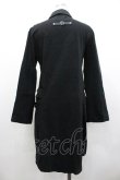 画像2: Ozz Croce / スナップボタンロングシャツ  黒 I-26-02-01-087-OO-BL-SA-ZI (2)