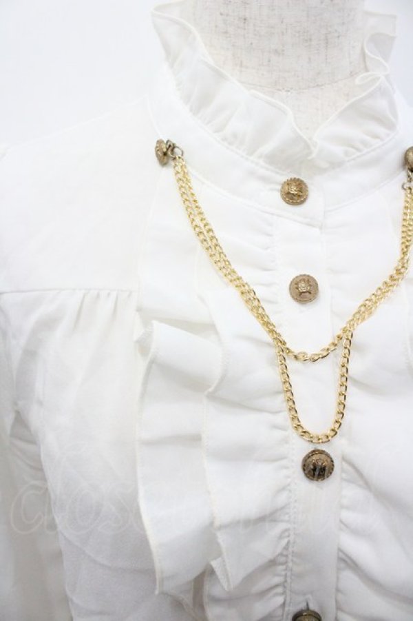 画像3: Amavel / Starry Bear Circus ブラウス  白 I-26-02-01-092-CA-BL-SA-ZI (3)