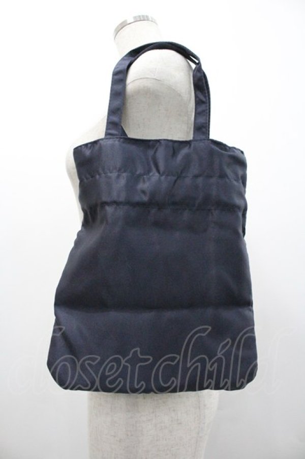 画像2: Maison de FLEUR / 2WAYリボンバッグ  ネイビー I-26-02-01-098-LO-BG-SA-ZI (2)