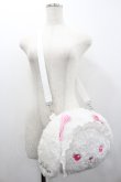 画像1: BABY,THE STARS SHINE BRIGHT / うさくみゃちゃんのおかおBag  白 I-26-02-01-100-BA-BG-TE-ZI (1)