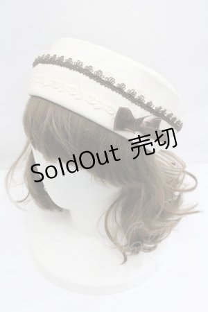 画像: ALICE and the PIRATES / エリーゼトリコロールハット  ブラウン I-26-02-01-104-PA-AC-SA-ZI