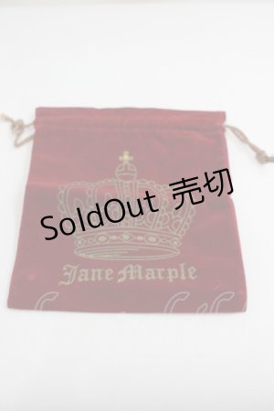 画像: Jane Marple / ベルベット巾着   I-26-02-01-110-JM-ZA-SA-ZI