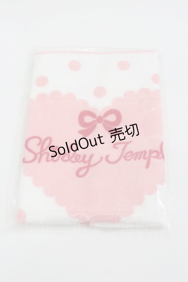 画像1: Shirley Temple / ロゴハートプリントハンドタオル   I-26-02-01-112-ET-ZA-SA-ZI (1)