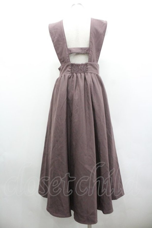 画像2: Amavel / Paisley Chioisジャンパースカート  パープル I-26-02-01-020-CA-OP-SA-ZI (2)