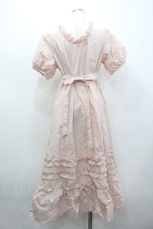 画像2: LULALA / フリルワンピース L ピンク I-26-02-01-022-LO-OP-TE-ZI (2)