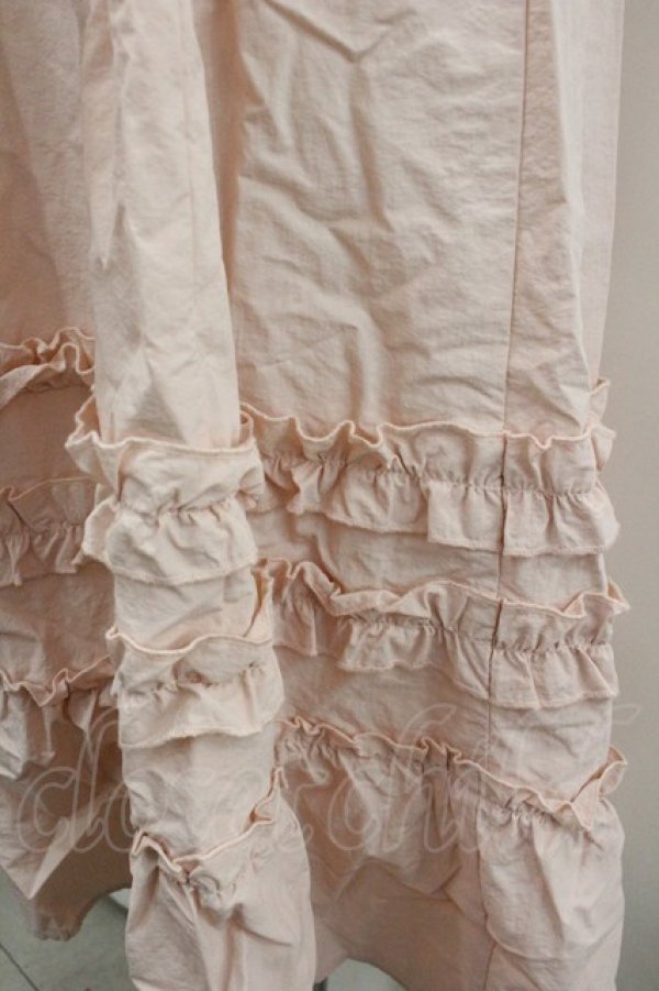 画像3: LULALA / フリルワンピース L ピンク I-26-02-01-022-LO-OP-TE-ZI (3)