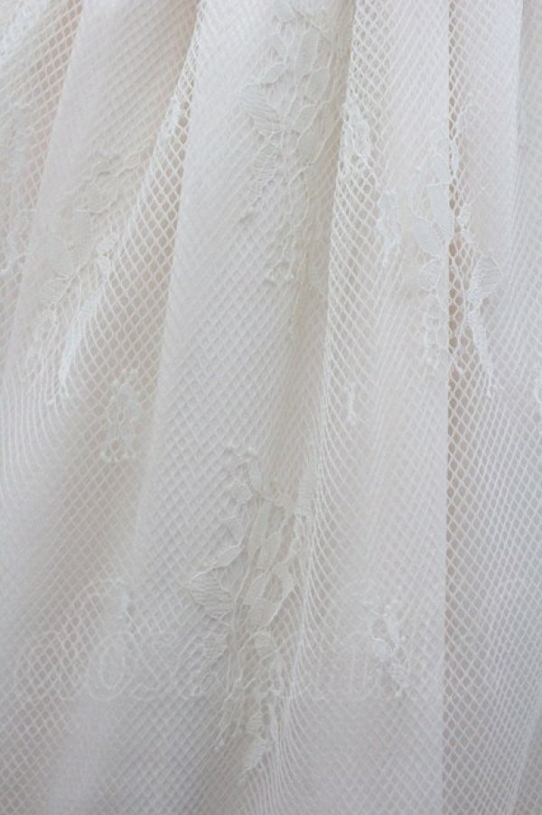 画像3: An MILLE / レーススカート  アイボリー I-26-02-01-003-EL-SK-SA-ZI (3)