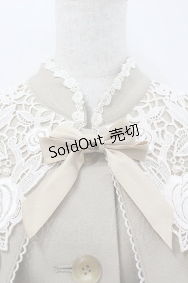 画像2: Innocent World / 白薔薇ケープ M ベージュ I-26-02-06-038-IW-JA-SA-ZI (2)