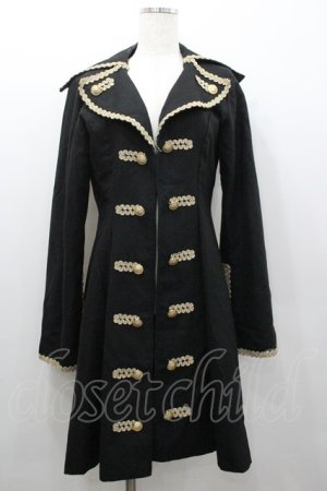 画像: ALICE and the PIRATES / ヴァルゴッサジャケット  黒 I-26-02-06-040-PA-JA-SA-ZI