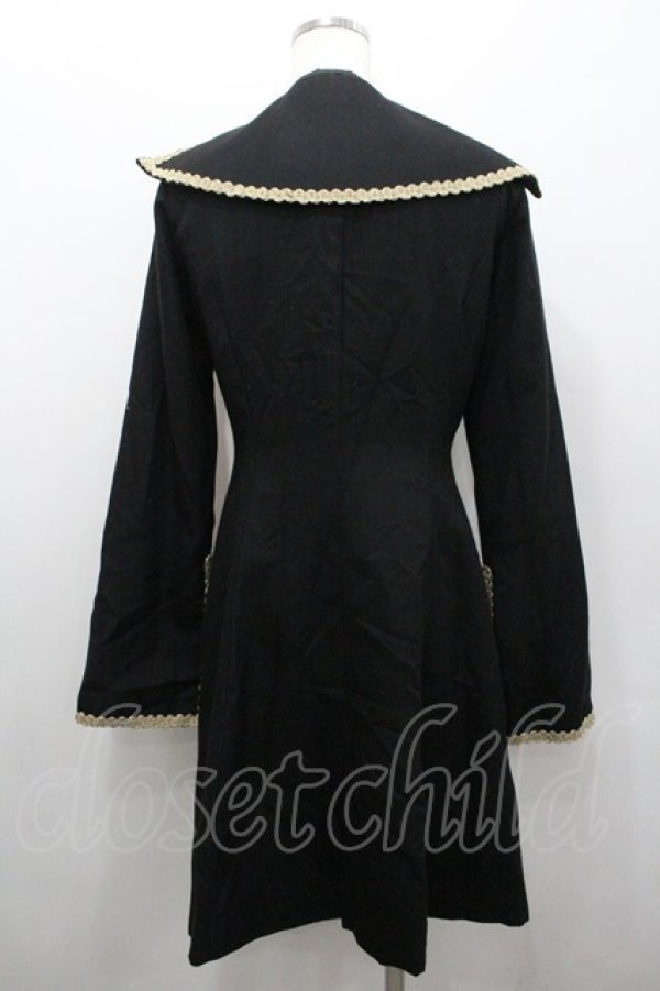 画像4: ALICE and the PIRATES / ヴァルゴッサジャケット  黒 I-26-02-06-040-PA-JA-SA-ZI (4)