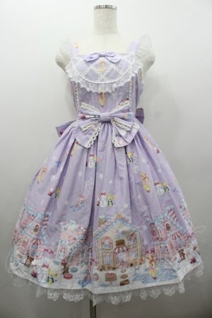 画像: Angelic Pretty / Winter Toysジャンパースカート  ラベンダー I-26-02-06-047-AP-OP-SA-ZI