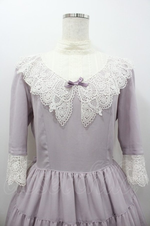 画像2: Innocent World / 野に咲く薔薇のワンピース L ラベンダー I-26-02-06-050-IW-OP-SA-ZI (2)