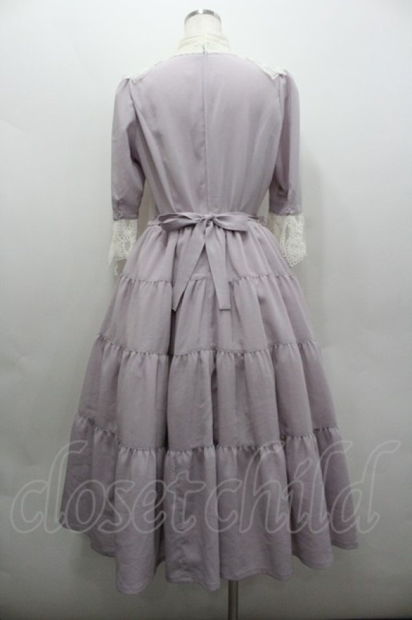 画像3: Innocent World / 野に咲く薔薇のワンピース L ラベンダー I-26-02-06-050-IW-OP-SA-ZI (3)