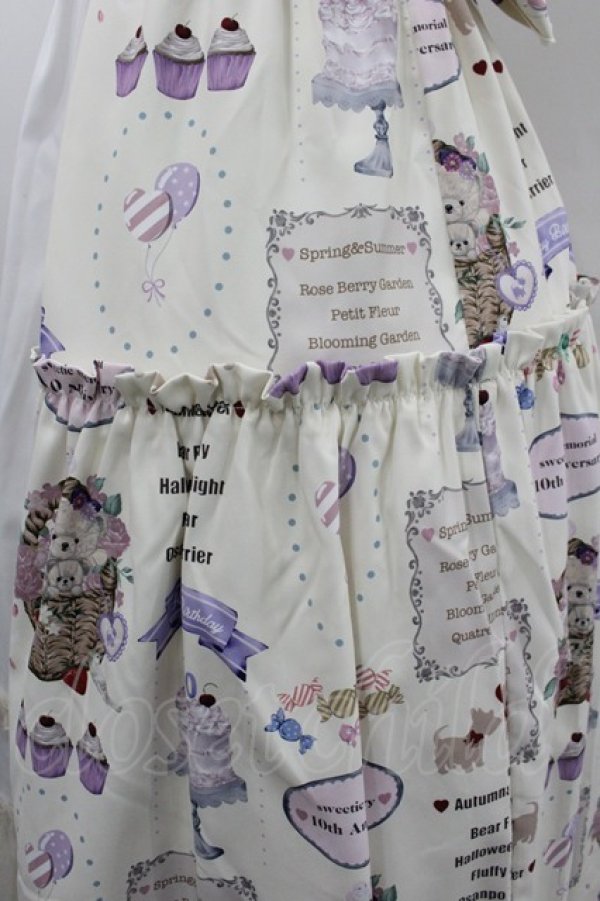 画像3: axes femme kawaii / 10thアニバーサリーワンピース  オフ I-26-02-06-051-AX-OP-AS-ZI (3)