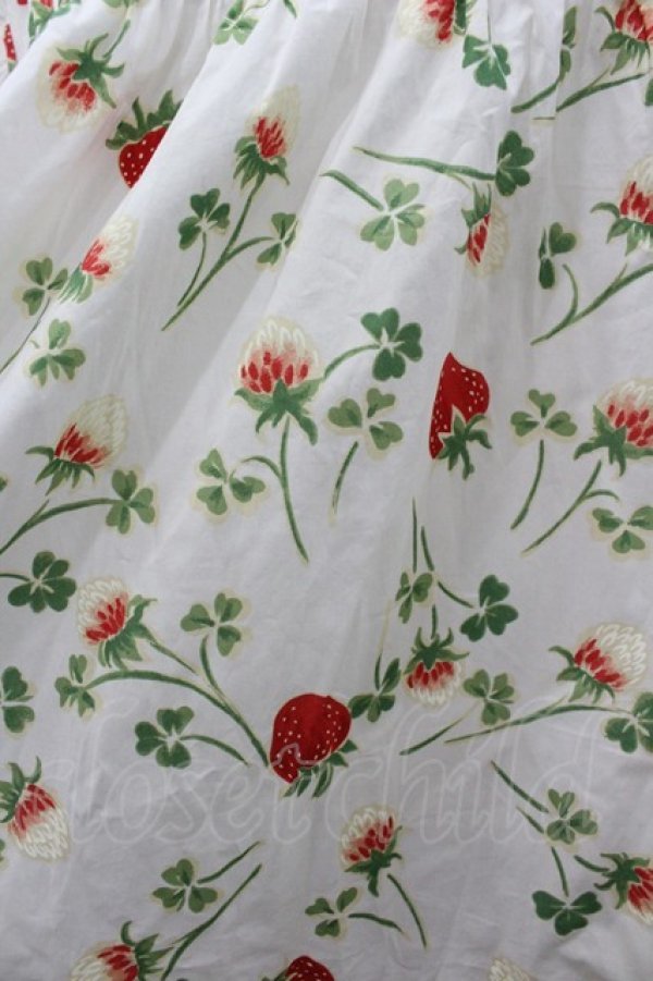 画像2: Jane Marple / Fortune gardenチュニックドレス  白 I-26-02-06-052-JM-OP-SA-ZI (2)