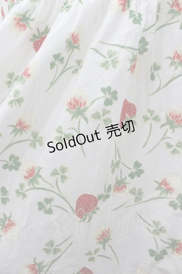 画像2: Jane Marple / Fortune gardenチュニックドレス  白 I-26-02-06-052-JM-OP-SA-ZI (2)