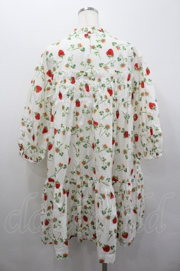 画像4: Jane Marple / Fortune gardenチュニックドレス  白 I-26-02-06-052-JM-OP-SA-ZI (4)