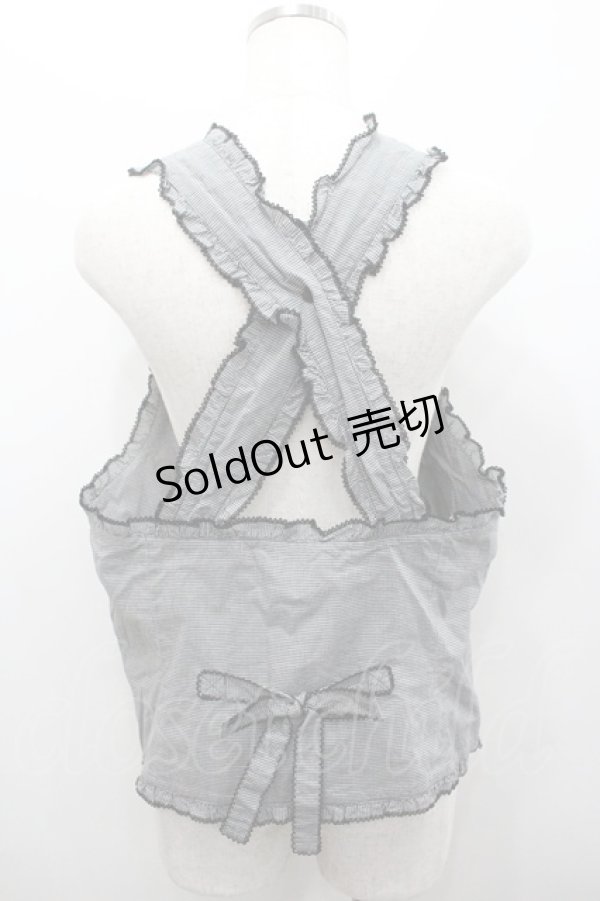 画像3: PINK HOUSE / パッションローズ柄ビスチェ  ブラック I-26-02-06-006-LO-TO-SA-ZI (3)