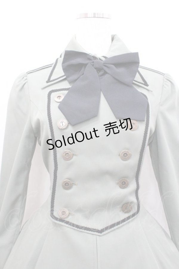 画像2: ATELIER BOZ / ディーンジャケットワンピース  カーキ I-26-02-06-065-EL-OP-SA-ZI (2)