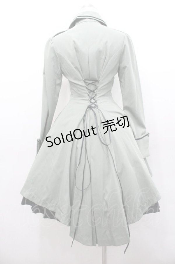 画像3: ATELIER BOZ / ディーンジャケットワンピース  カーキ I-26-02-06-065-EL-OP-SA-ZI (3)