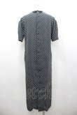 画像3: INGEBORG / レース襟デザインドット半袖ワンピース  ブラック I-26-02-06-070-LO-OP-SA-ZI (3)