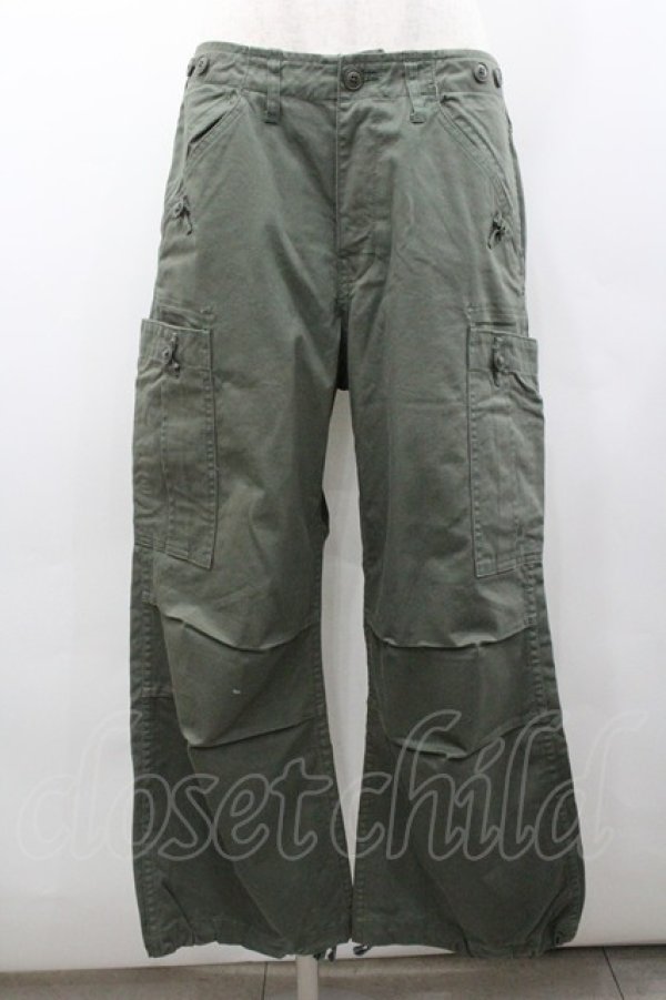 画像1: PINK HOUSE / サイドポケットパンツ L グリーン I-26-02-06-084-LO-PA-SA-ZI (1)