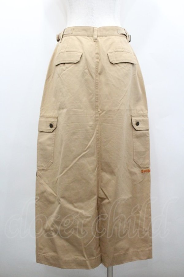 画像3: PINK HOUSE / サイドポケットスカート L ブラウン I-26-02-06-089-LO-SK-SA-ZI (3)