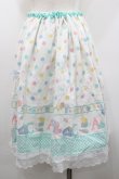 画像2: Nile Perch / BABYスカート  白Ｘカラフル I-26-02-06-093-LO-SK-SA-ZI (2)