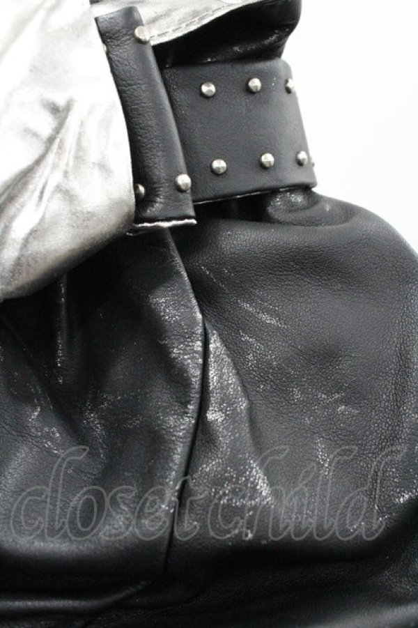 画像2: ANNA SUI / スタッズリボンバッグ  ブラック I-26-02-06-106-PU-BG-SA-ZI (2)