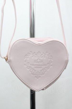 画像: BABY,THE STARS SHINE BRIGHT / ノベルティ　ハートポシェット  ピンク I-26-02-06-108-BA-BG-SA-ZI