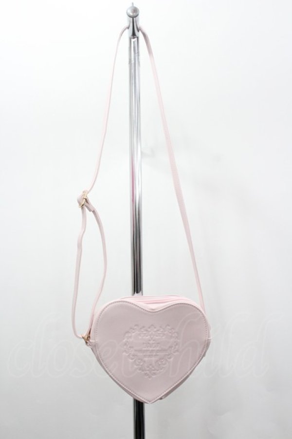 画像2: BABY,THE STARS SHINE BRIGHT / ノベルティ　ハートポシェット  ピンク I-26-02-06-108-BA-BG-SA-ZI (2)