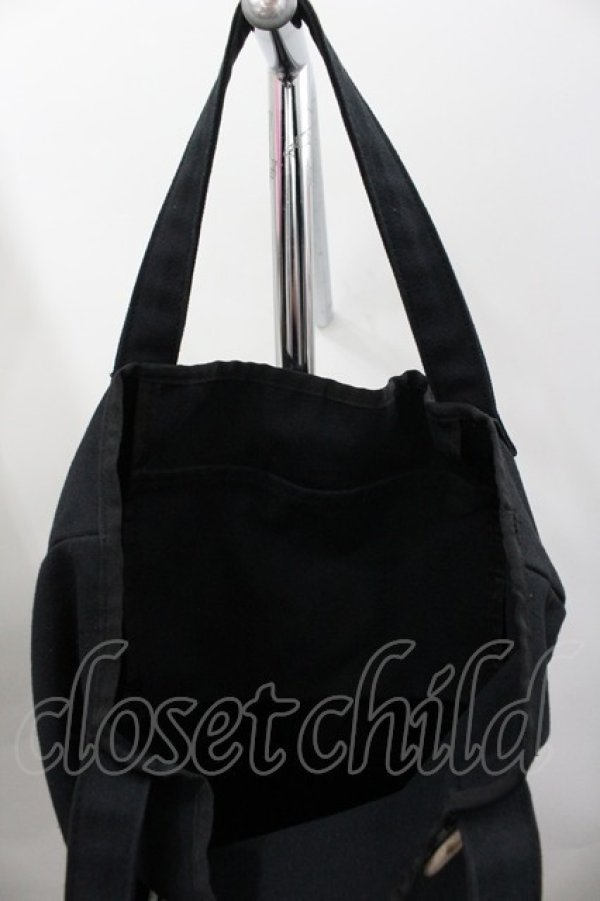 画像4: PINK HOUSE / カラフルロゴプリントハンドバッグ  黒 I-26-02-06-109-LO-BG-SA-ZI (4)