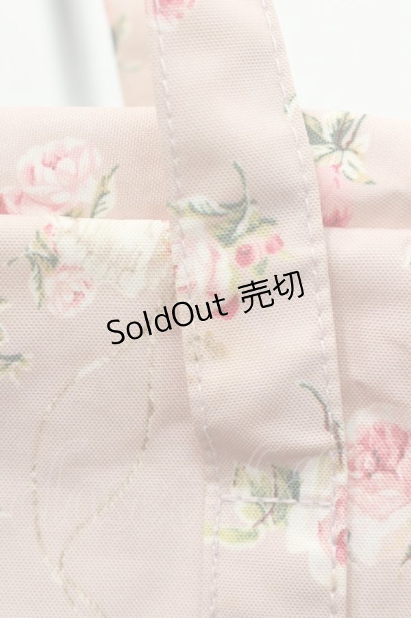 画像2: PINK HOUSE / フリルローズ柄ボストンバッグ  ピンク I-26-02-06-110-LO-BG-SA-ZI (2)