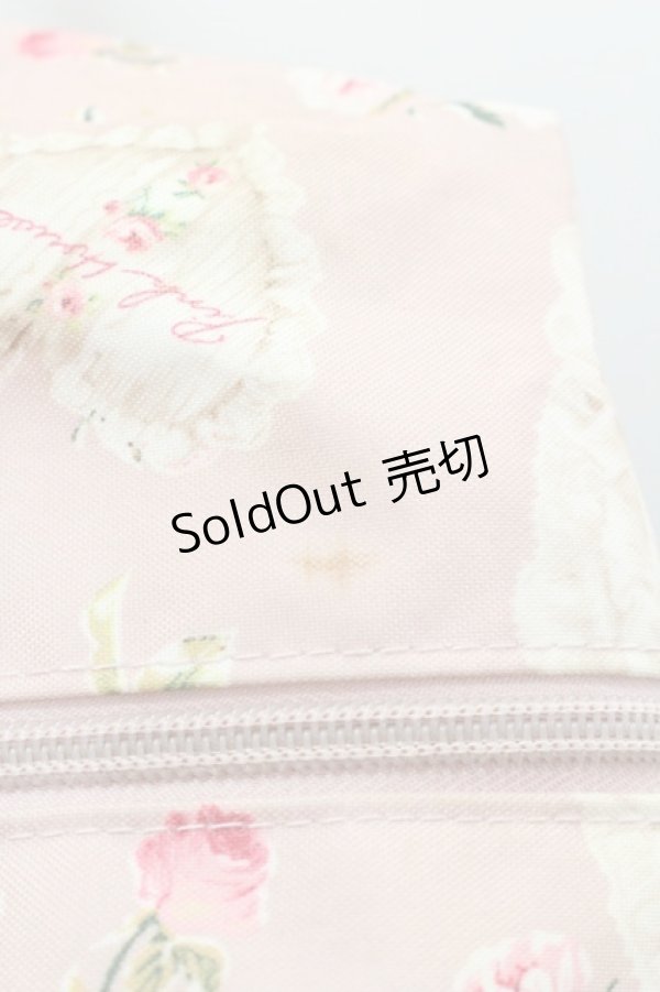 画像3: PINK HOUSE / フリルローズ柄ボストンバッグ  ピンク I-26-02-06-110-LO-BG-SA-ZI (3)