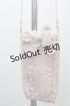 画像: PINK HOUSE / パールチェーンスマホポシェット  ピンク I-26-02-06-121-LO-BG-SA-ZT500