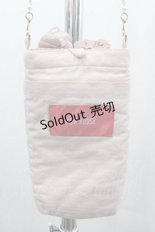 画像4: PINK HOUSE / パールチェーンスマホポシェット  ピンク I-26-02-06-121-LO-BG-SA-ZT500 (4)