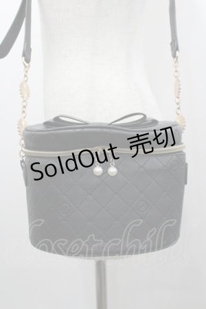 画像: Amavel / Dreamy Ribbon Wrapping バニティバッグ  ブラック I-26-02-06-123-CA-BG-SA-ZT0222K