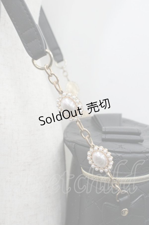 画像3: Amavel / Dreamy Ribbon Wrapping バニティバッグ  ブラック I-26-02-06-123-CA-BG-SA-ZT0222K (3)