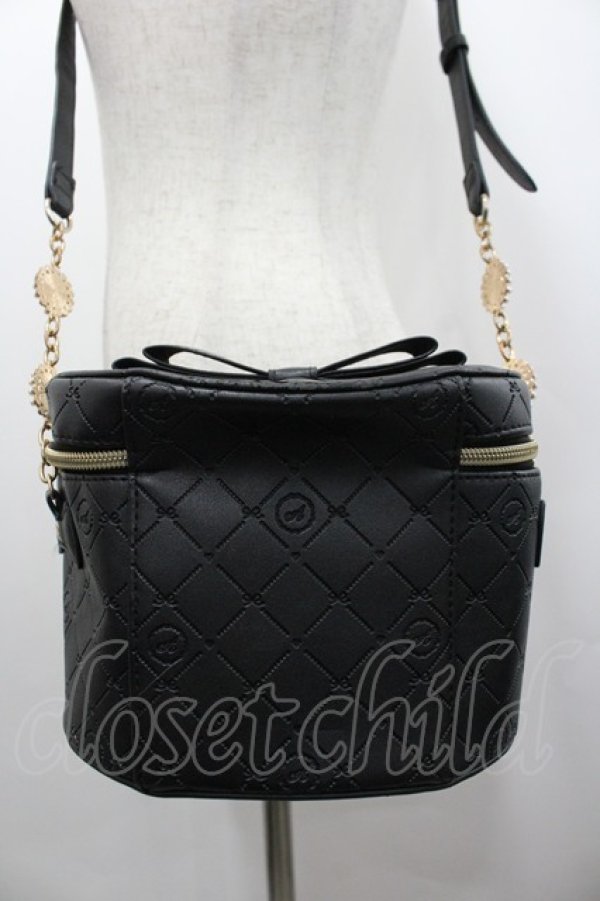 画像5: Amavel / Dreamy Ribbon Wrapping バニティバッグ  ブラック I-26-02-06-123-CA-BG-SA-ZI (5)